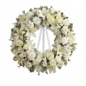 Parsippany Florist | White Wreath