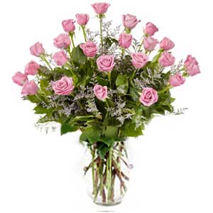 Parsippany Florist | 24 Pink Roses